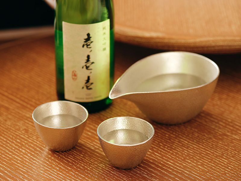 能作 片口 大＆ぐい呑 2個セット | パレスホテル東京 Online Shop