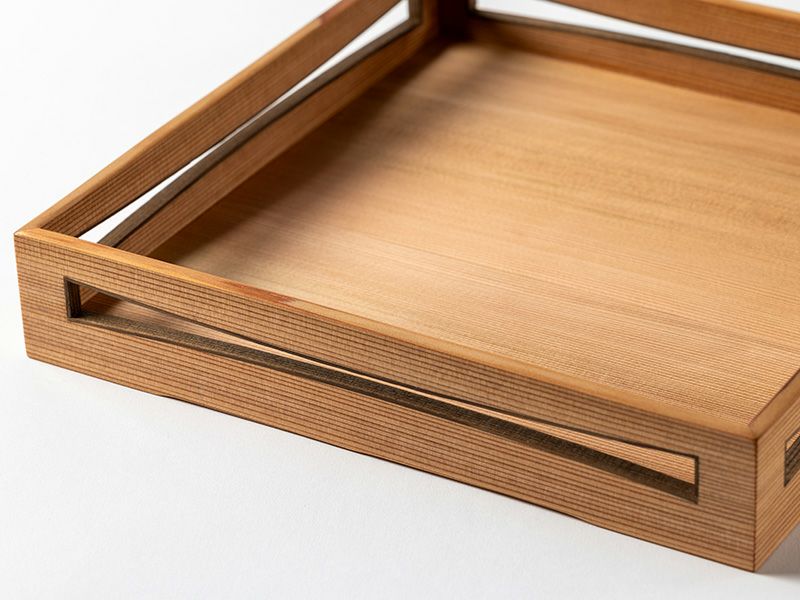 中川木工芸 神代杉 盛器のイメージ