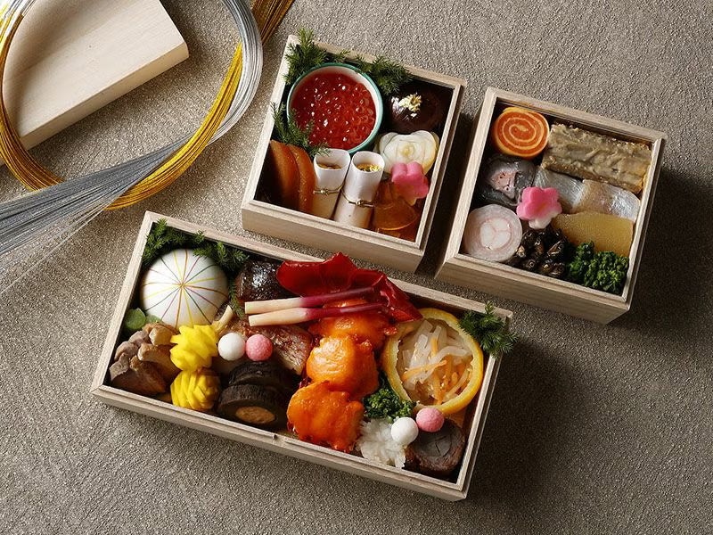 12月31日配送】おせち料理 和食二段重 (2名様用) イメージ