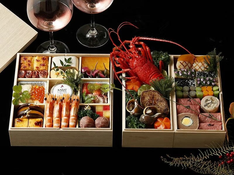 【12月31日店舗お渡し】おせち料理 洋食二段重 (4名様用) イメージ
