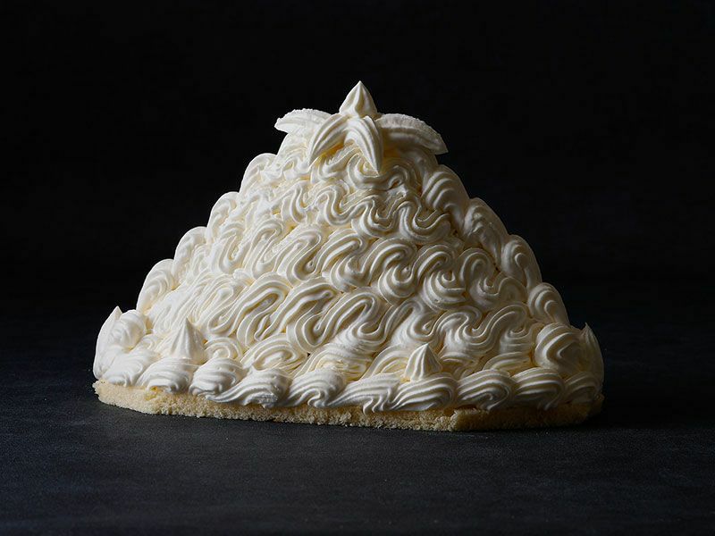 クリスマスケーキ モンブランのイメージ